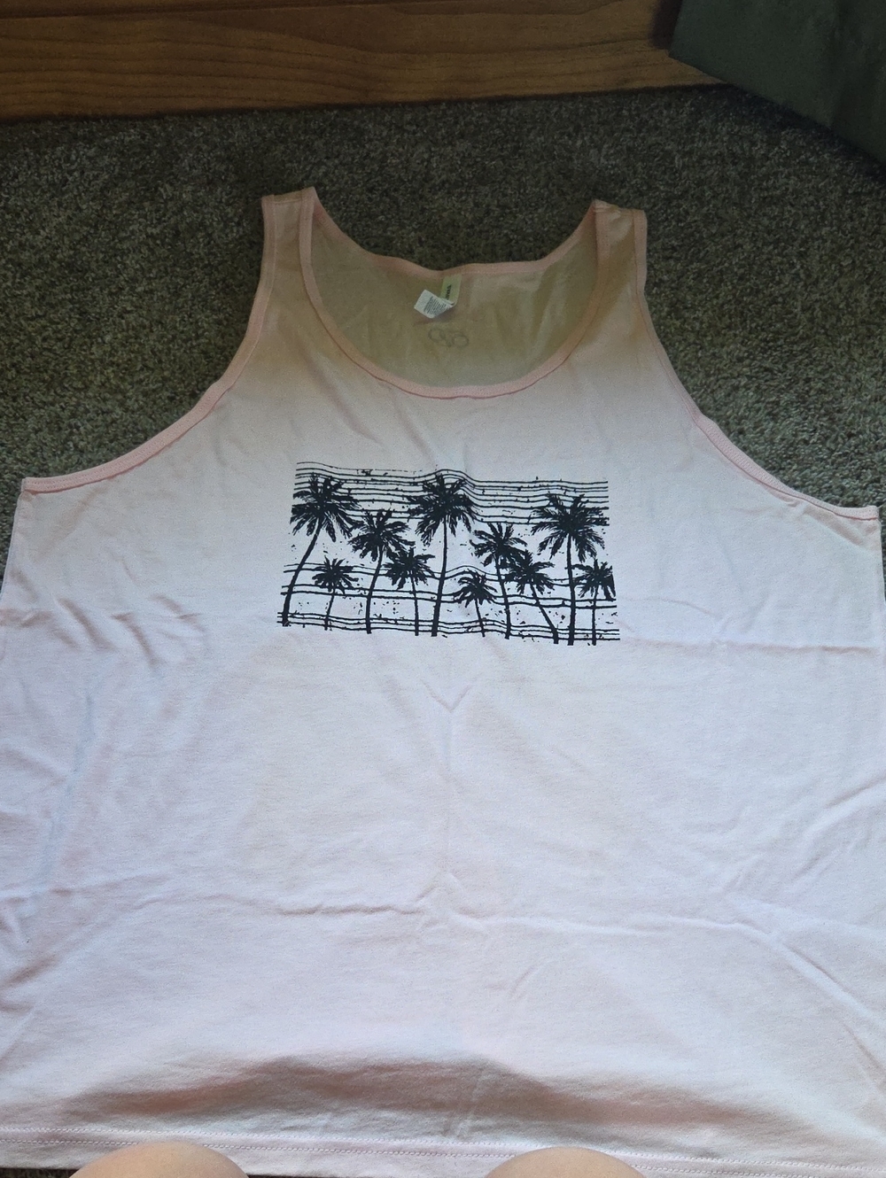 Bella Canvas Light Pink Graphic Tank
